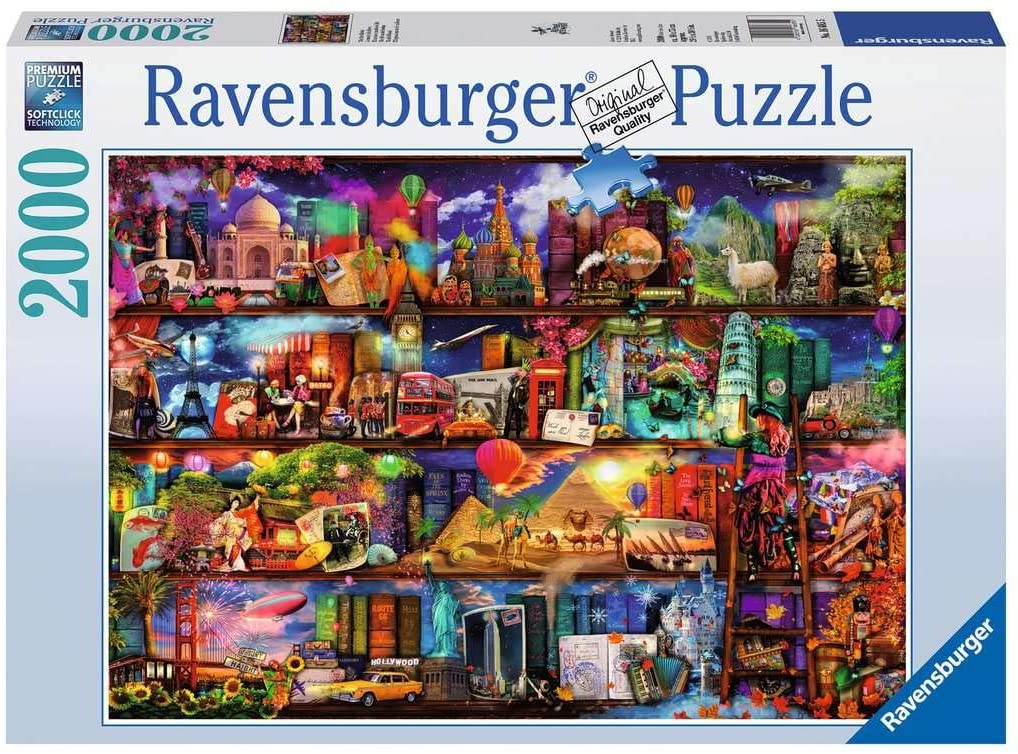 Ravensburger Aimee Stewart World of Books 2000 Piece Puzzle image 0